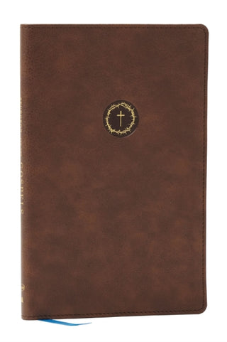 Cover image for 9781400345786 - Spurgeon and the Gospels: The Gospels with Devotions from Charles Spurgeon (NKJV, Brown Leathersoft, Comfort Print)