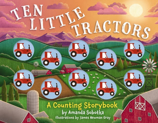 Cover image for 9781400346134 - Ten Little Tractors