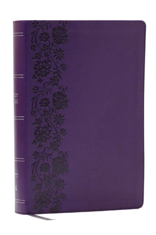 Supplemental image for 9781400349517 - NKJV Giant Print End-of-Verse Reference Bible, Purple Leathersoft, Red Letter, Comfort Print