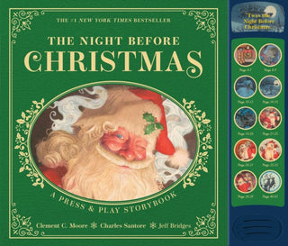 Cover image for 9781400351091 - The Night Before Christmas Press and   Play Storybook