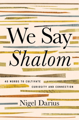 Cover image for 9781400351695 - We Say Shalom
