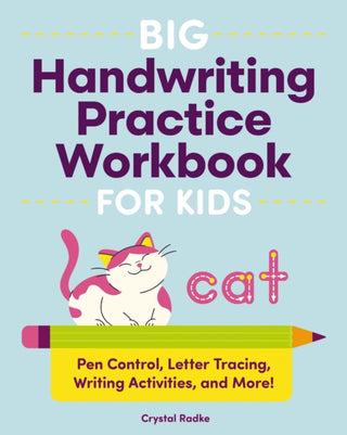 Cover image for 9781400353019 - Big Handwriting Practice Workbook for Kids