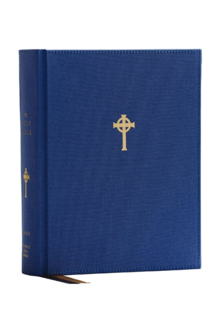 Cover image for 9781400353040 - RSV2CE Catholic Bible, Journal Edition, Blue Cloth over Board, Comfort Print