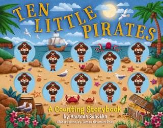Cover image for 9781400355600 - Ten Little Pirates