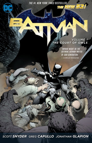 Cover image for 9781401235420 - Batman Vol. 1: The Court of Owls (The New 52)