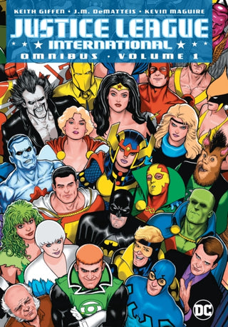 Cover image for 9781401273866 - Justice League International Omnibus Vol. 1