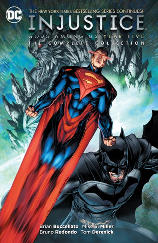 Cover image for 9781401295660 - Injustice: Gods Among Us Year Five- The Complete Collection