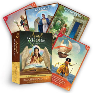 Cover image for 9781401956707 - Angel Wisdom Tarot