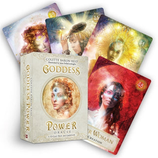 Cover image for 9781401959340 - Goddess Power Oracle (Standard Edition)