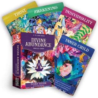 Cover image for 9781401960179 - Divine Abundance Oracle Cards