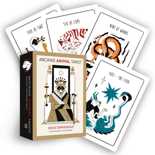 Supplemental image for 9781401971595 - Arcanis Animal Tarot