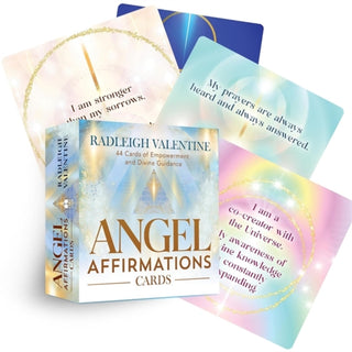 Cover image for 9781401973612 - Angel Affirmations Cards