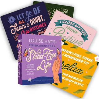 Supplemental image for 9781401975593 - Louise Hay's Affirmations for a Stress-Free Life