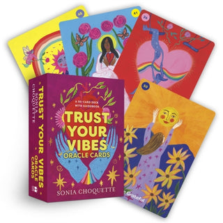 Cover image for 9781401975715 - Trust Your Vibes Oracle Cards
