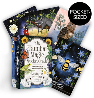 Cover image for 9781401980634 - The Familiar Magic Pocket Oracle