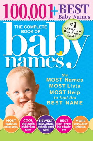 Cover image for 9781402266706 - The Complete Book of Baby Names