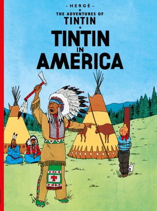Cover image for 9781405206143 - Tintin in America