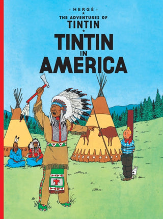 Cover image for 9781405208024 - Tintin in America