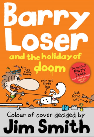 Cover image for 9781405268028 - Barry Loser and the Holiday of Doom