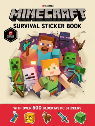 Cover image for 9781405288552 - Minecraft Survival Sticker Book