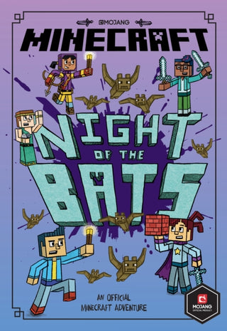 Cover image for 9781405293815 - Minecraft: Night of the Bats (Woodsword Chronicles #2)