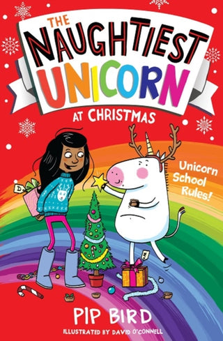 Cover image for 9781405295949 - The Naughtiest Unicorn at Christmas