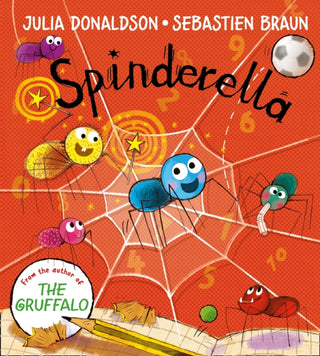 Cover image for 9781405296892 - Spinderella board book