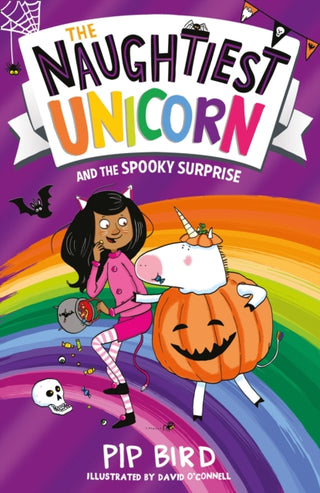 Cover image for 9781405297202 - The Naughtiest Unicorn and the Spooky Surprise