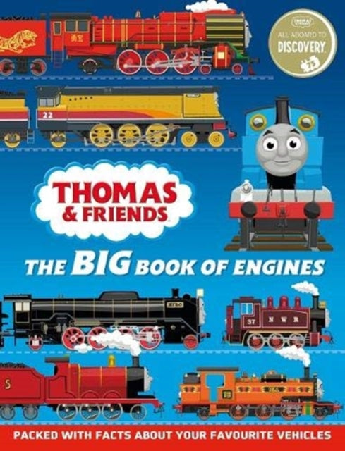 Cover image for 9781405297493 - Thomas & Friends: The Big Book of Engines