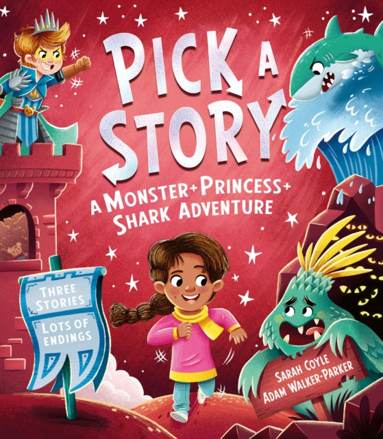 Cover image for 9781405299077 - Pick a Story: A Monster Princess Shark Adventure