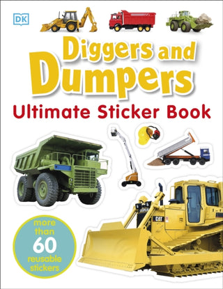Supplemental image for 9781405308861 - Diggers & Dumpers Ultimate Sticker Book