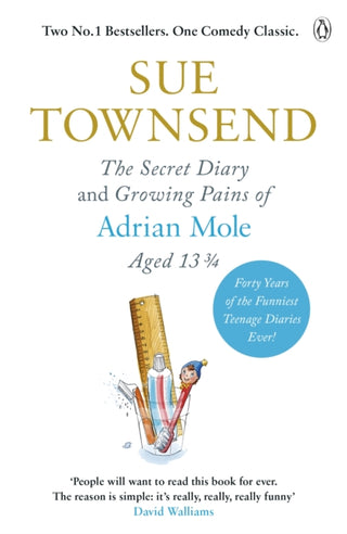 Cover image for 9781405932189 - The Secret Diary & Growing Pains of Adrian Mole Aged 13 ¾