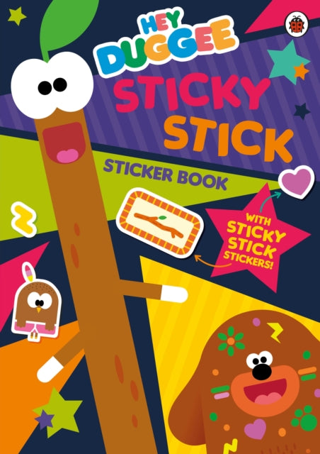 Cover image for 9781405938129 - Hey Duggee: Sticky Stick Sticker Book