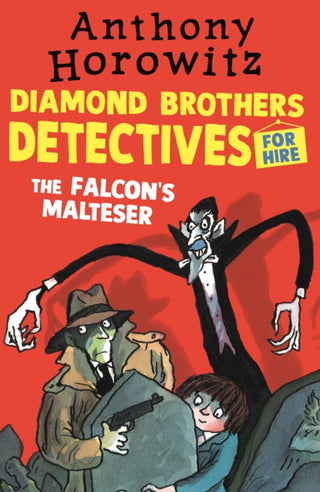 Cover image for 9781406365832 - The Diamond Brothers in The Falcon's Malteser