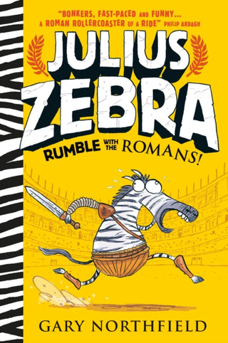 Cover image for 9781406365870 - Julius Zebra: Rumble with the Romans!