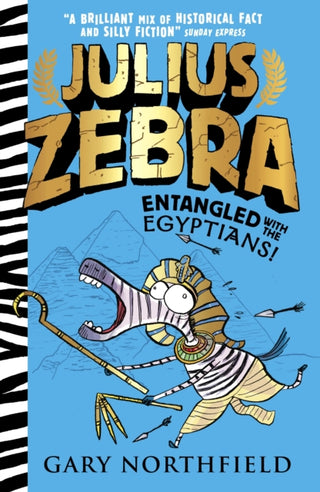 Cover image for 9781406378900 - Julius Zebra: Entangled with the Egyptians!