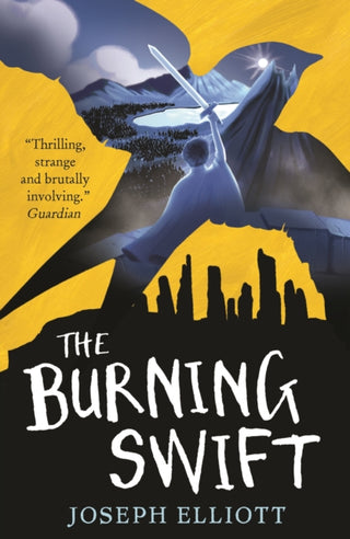 Cover image for 9781406385885 - The Burning Swift (Shadow Skye, Book Three)