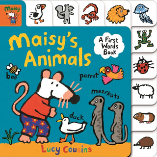Cover image for 9781406387490 - Maisy's Animals: A First Words Book