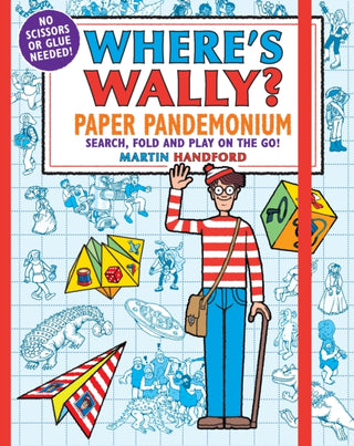 Cover image for 9781406391046 - Where's Wally? Paper Pandemonium