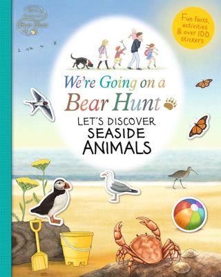 Cover image for 9781406391718 - We're Going on a Bear Hunt: Let's Discover Seaside Animals