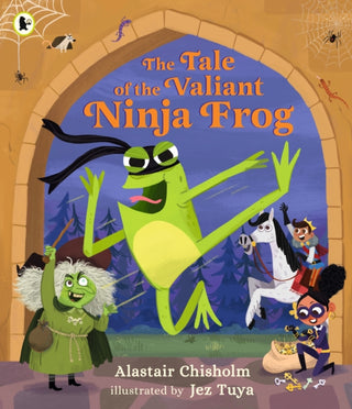 Cover image for 9781406394535 - The Tale of the Valiant Ninja Frog