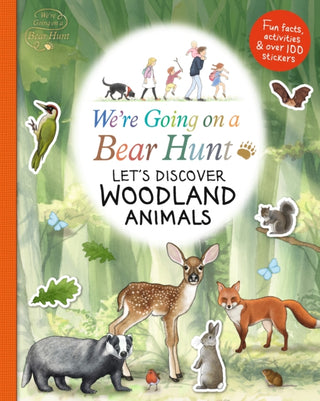 Cover image for 9781406399318 - We're Going on a Bear Hunt: Let's Discover Woodland Animals