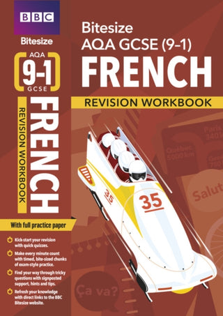 Cover image for 9781406685879 - BBC Bitesize AQA GCSE French Revision Workbook - for 2025 exams