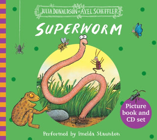 Cover image for 9781407139333 - Superworm Book & CD