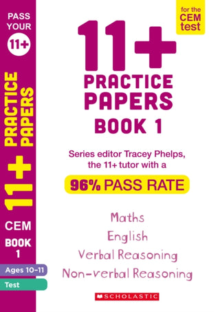 Cover image for 9781407183732 - 11+ Practice Papers for the CEM Test Ages 10-11 - Book 11