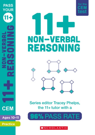 Cover image for 9781407183787 - 11+ Non-Verbal Reasoning Practice and Assessment for the CEM Test Ages 10-11