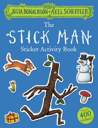 Cover image for 9781407186924 - Stick Man Sticker Book