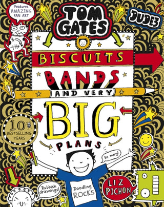 Supplemental image for 9781407189307 - Tom Gates: Biscuits, Bands and Very Big Plans
