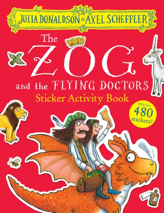 Cover image for 9781407197814 - The Zog and the Flying Doctors Sticker Book (PB)