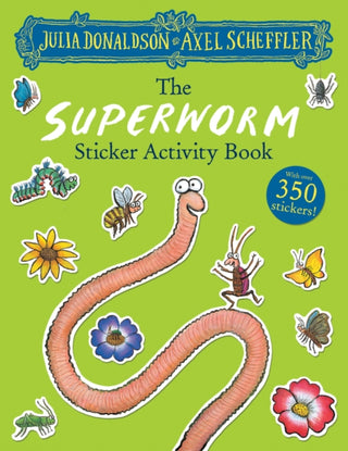 Supplemental image for 9781407197821 - The Superworm Sticker Book